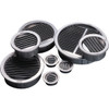 AirVent 3 In. Aluminum Mini Louver Soffit Vent (6 Count) 50002 100927