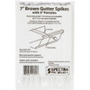 Spectra Metals 7 In. Aluminum Brown Gutter Spike And Ferrule, (10-Pack) 7SPKCOMBORTB 101052