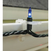 Adams White Gutter & Shingle All-Purpose Light Clips (100-Pack) 9040991630 902195