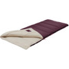 Coleman 50 Deg F 33 In. W. x 75 In. L. Red Adult Sleeping Bag 2205654 824526