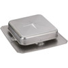 Airhawk 50 In. Mill Aluminum Square Roof Vent RVA51ML Pack of 9