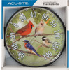 Acurite 12" Dia Plastic Dial Songbird Indoor & Outdoor Thermometer