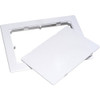 Oatey 6 In. x 9 In. White Plastic Wall Access Panel 34055 427620