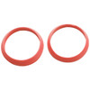 Do it Best 1-1/2 In. Red Rubber Slip Joint Washer (2-Pack) DIB25517