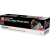Do it Best 33 Gal. Extra Large Black Trash Bag (10-Count) 609617 609617