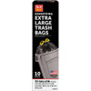 Do it Best 33 Gal. Extra Large Black Trash Bag (10-Count) 609617 609617