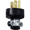 Do it 15A 125V 3-Wire 2-Pole Heavy-Duty Round Cord Plug C20-48648-000 518700