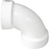 Charlotte Pipe 3 In. Schedule 40 90 Deg. Sanitary DWV PVC Elbow (1-4 Bend) PVC 00300  1200HA 406420