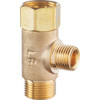 Do it Best 3-8 In. OD Fem x 3-8 In. OD x 1-4 In. OD Brass Extender Tee DIB2037LF 456250