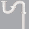Do it Best 1-1/2 In. or 1-1/4 In. White Plastic S-Trap DIB20663