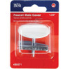 Do it 1-3-4 In. White Metal Faucet Hole Cover 456071 456071