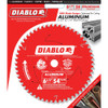 Diablo 6-1-2 In. 54-Tooth Aluminum Circular Saw Blade D0654N 304006