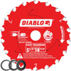 Diablo 5-3/8 In. 18-Tooth Fast Framing Circular Saw Blade D053818WMX