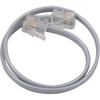 RCA 1 Ft. Silver Phone Cord TP130R