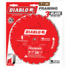 Diablo 7-1-4 In. 24-Tooth Framing Circular Saw Blade (3-Pack) D0724X3 328043