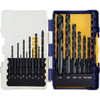 Irwin 18-Piece Black Oxide Drill Bit Set 314018