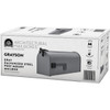 Gibraltar Grayson T1 Gray Steel Rural Post Mount Mailbox ST1000AM 205780