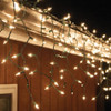 J Hofert Clear 100-Bulb Mini Incandescent Icicle Light Set 1762-02 904374