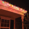 J Hofert Multi 100-Bulb Mini Incandescent Icicle Light Set with White Wire 1762-20 903639