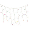 J Hofert Multi 100-Bulb Mini Incandescent Icicle Light Set with White Wire 1762-20 903639