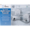 Home Impressions Chrome 2-Handle Knob 4 In. Centerset Bathroom Faucet F512C044CP-JPA9 455411