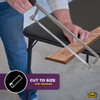 M-D Building Products 5 In. x 36 In. Unfinished Hardwood Seam Binder with Screws 85597 285234