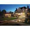 Halo Black Motion Sensing Dusk To Dawn Incandescent Floodlight Fixture MS34 532711