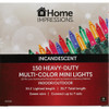 Home Impressions Multi 150-Bulb Heavy-Duty Mini Incandescent Light Set KT-2024-B18 903758