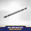Irwin 1-8 In. Black Oxide Double-End Drill Bit 60608 Pack of 12 339245