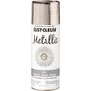 Rust-Oleum Specialty 11 Oz. Metallic Satin Spray Paint, Silver 340648 792616