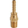 Milton Full Swivel 1/4 In. MPT x 1/4 In. Swivel Brass Plug S-611-4