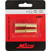Milton 5-16 In. Brass Male Hose Splicer S-641 570262