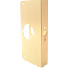 Defender Security 1-3-4 In. x 2-3-8 In. Brass Door Reinforcer U 9548 206474