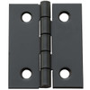 National Hardware 1-1/2 In. X 1-1/4 In. Oil Rubbed Bronze Broad Hinge (2-Pack)