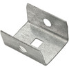 National Hardware Galvanized Box Rail Steel Barn Door Rail End Cap N104-307