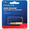 Tru-Flate 1-4 In. Brass Hose Splicer 21-423 578908