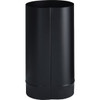 Imperial 24 Ga. 6 In. D x 12 In. L Black Single-Wall Stove Pipe BM0102 418630