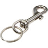 Lucky Line Nickel-Plated Steel 1-1/8 In. x 3-1/8 In. L. Key Chain 45101