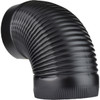Imperial Single Wall 90 deg 8 In. Crimped Elbow BM0025 441579