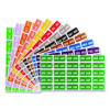 Smead LABEL,FLDR,ASST MOS,3M/BX 67450