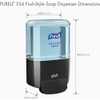 PURELL ES4 1200mL Manual Wall-Mounted Hand Soap Dispenser, Graphite 5034-01 603459