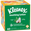 Kleenex Soothing Lotion 60 Count 3-Ply Facial Tissues\nCube Box 54271 Pack of 27 600162
