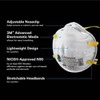 3M N95 Performance Particulate Respirator for Paint Prep (20-Pack) 8210P20-DC 798568