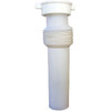 Lasco 1-1/2 In. OD White Plastic Tailpiece 03-4317