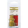 Lasco 1-2 In. C x 1-4 In. MPT Brass Compression Adapter 17-6847 402924