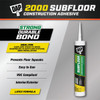 DAP 2000 28 Oz. Subfloor Construction Adhesive 7079827515 266302