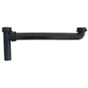 Lasco 1-1/2 In. OD x 16 In. Black Plastic End Outlet Waste 03-4205