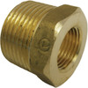 Lasco 3/4 In. MPT x 3/8 In. FPT Brass Hex Bushing 17-9257