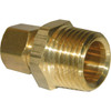 Lasco 5/8 In. C x 3/8 In. MPT Brass Compression Adapter 17-6857