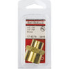 Lasco 1-2 In. FPT x 1-4 In. FPT Red Brass Reducing Bell Coupling 17-9279 403006